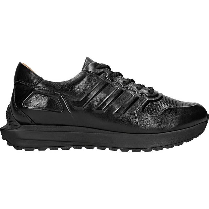 Wojas Černé Pánské Avantgardní Sneakersy