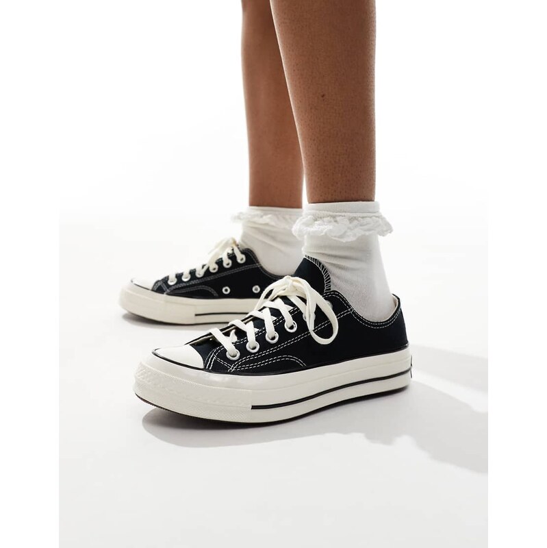 Converse Chuck 70 Ox Wide Fit trainers in black 105642591
