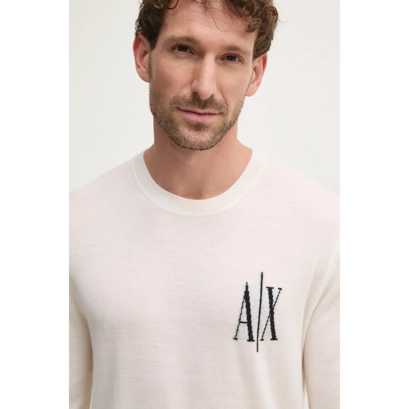 Vlněný svetr Armani Exchange