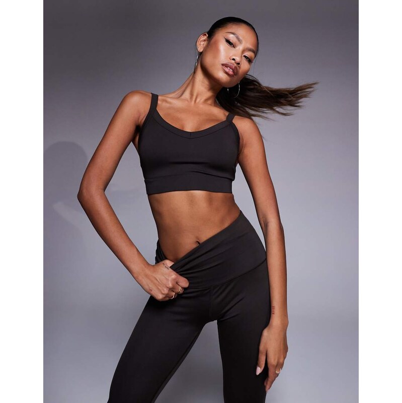4505 Icon active medium support sports bra with removable padding and 106614787
