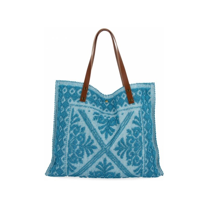 Vittoria Gotti Italská Kabelka Shopper Bag v Módních Vzorech