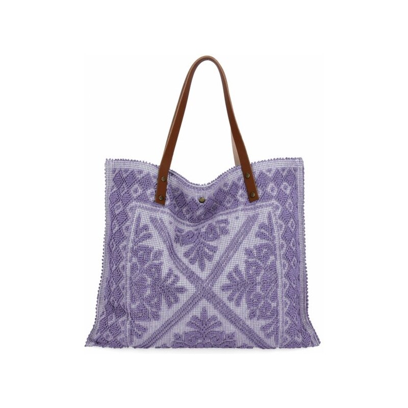 Vittoria Gotti Italská Kabelka Shopper Bag v Módních Vzorech 5887 105649529