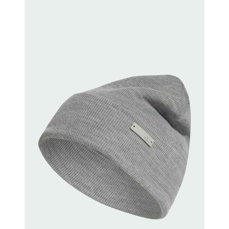 adidas performance Tonal beanie in medium grey heather