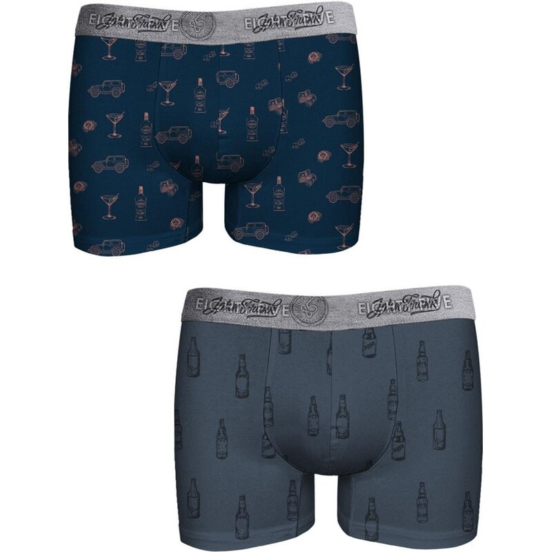 Pánské boxerky John Frank JF2BEF40 2PACK