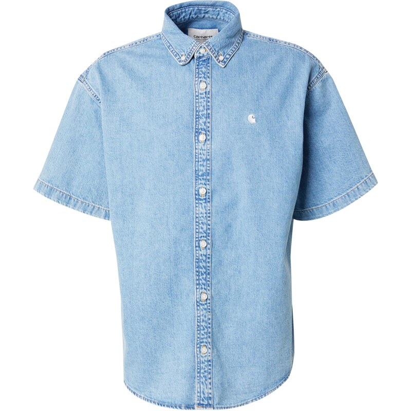 Carhartt WIP Košile Lucas světlemodrá