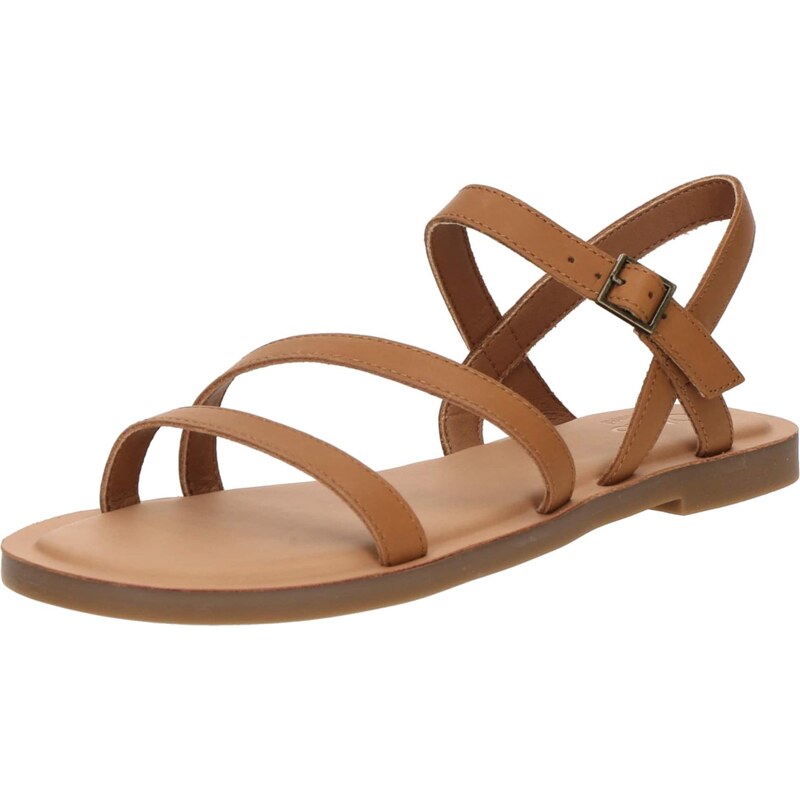 TOMS Páskové sandály KIRA karamelová 105655295