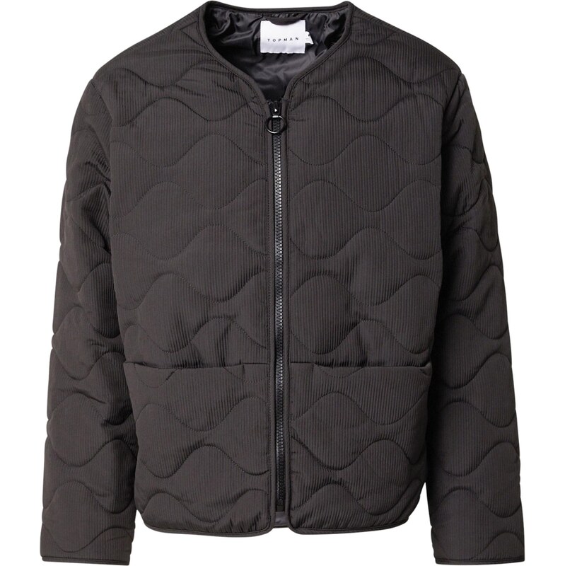 TOPMAN Přechodná bunda černá