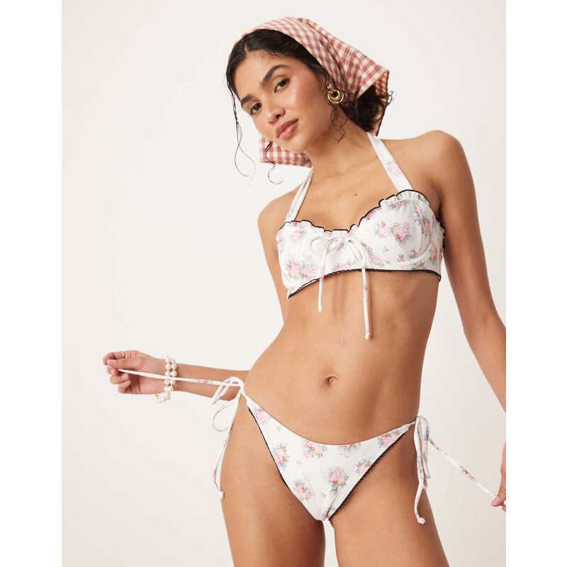 For Love And Lemons For Love & Lemons Cordelia Bikini bottom co-ord in 105661560