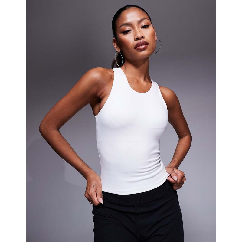 4505 Icon soft touch racer back vest with inner bra and removable 106630255