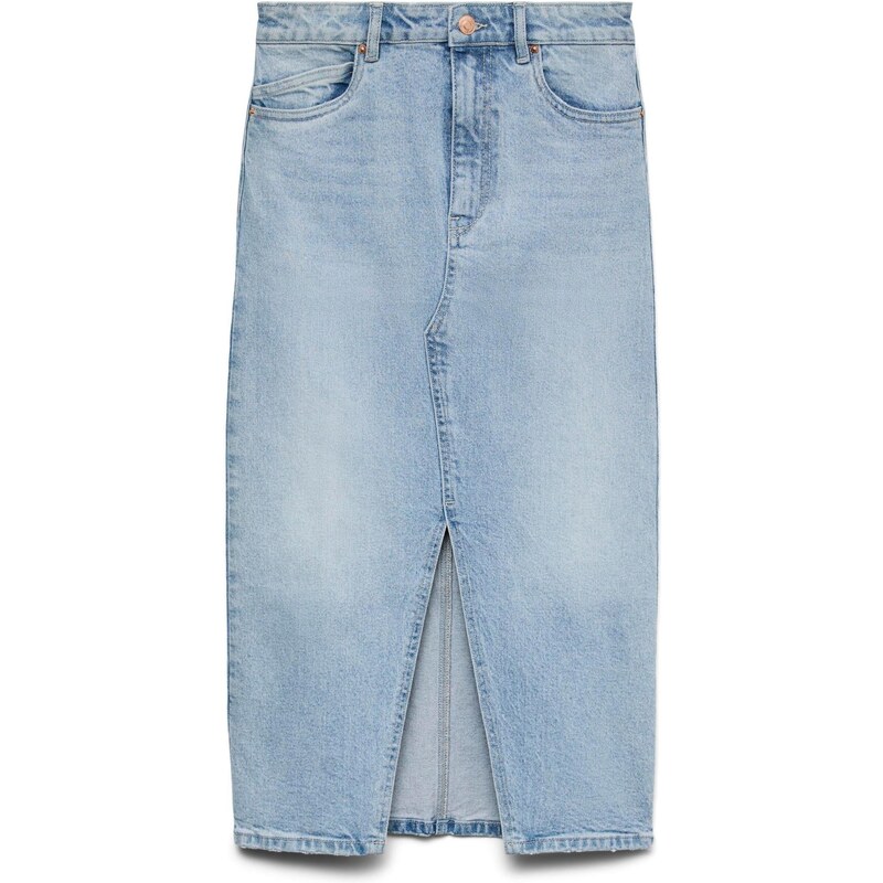 VERO MODA Sukně Veri světlemodrá 93445485
