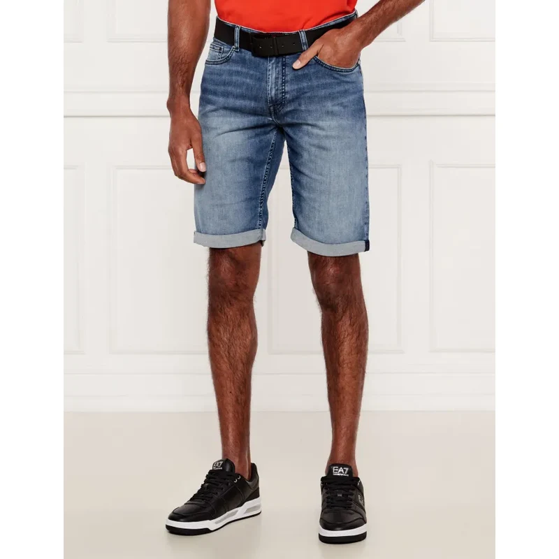 Karl Lagerfeld Džínové šortky | Slim Fit