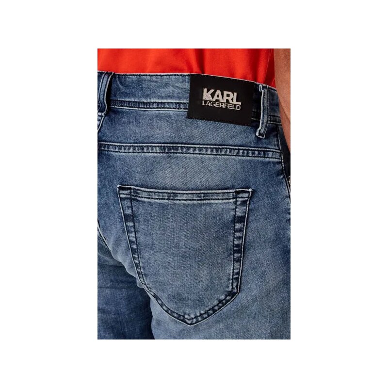 Karl Lagerfeld Džínové šortky | Slim Fit