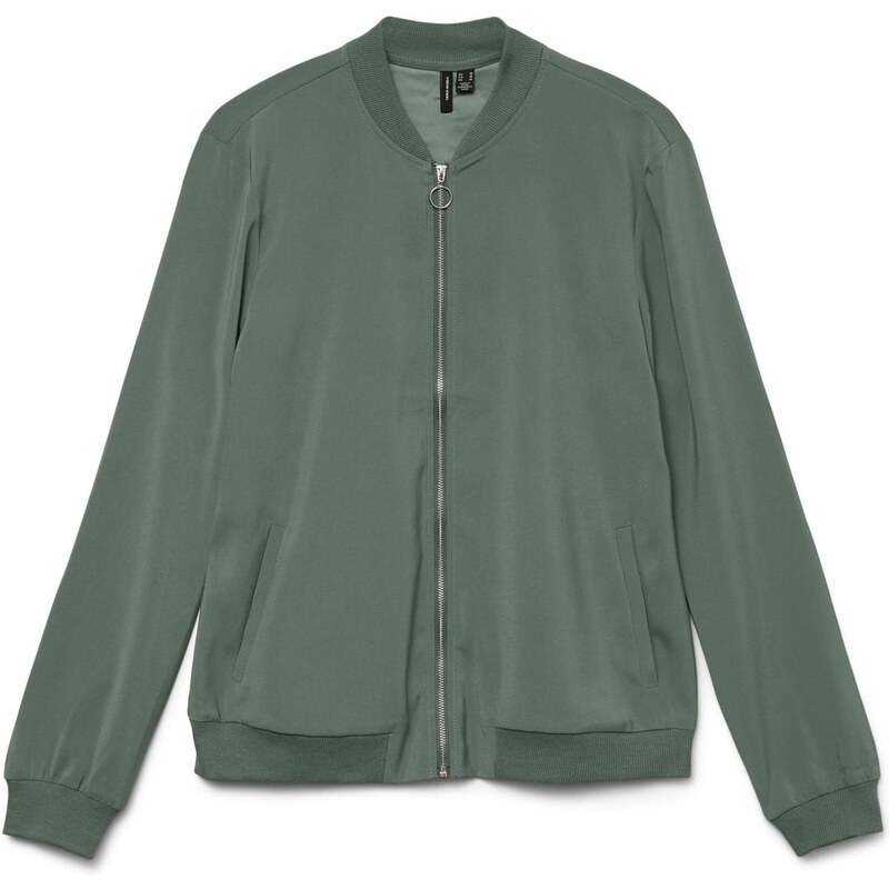 VERO MODA Přechodná bunda VMCoco zelená