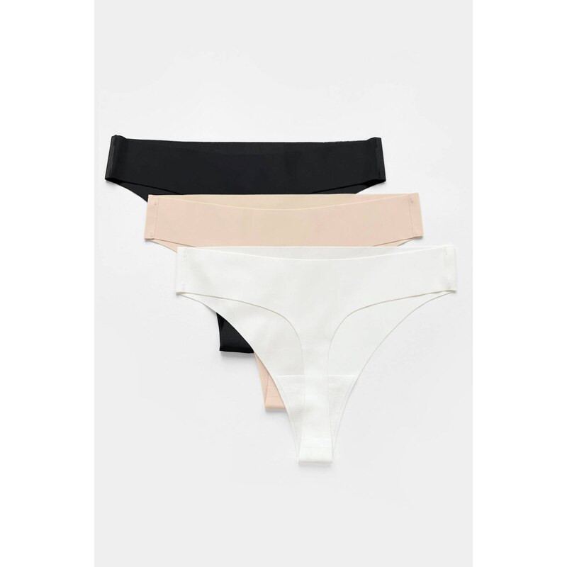 Gorteks tanga Blanca stringi - 3PACK 105669723