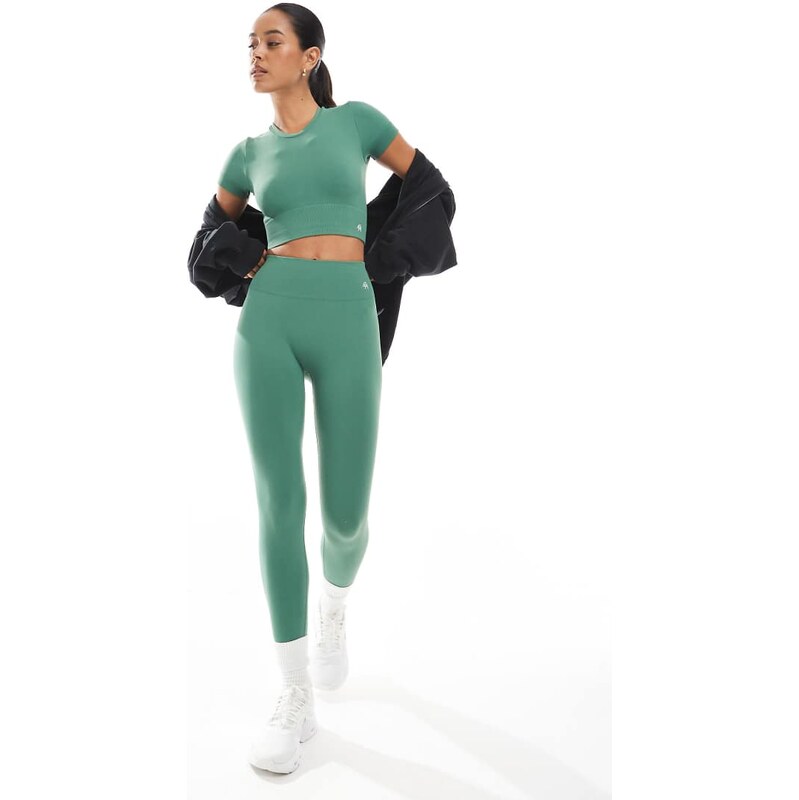 4th & Reckless seamless sculpting active high waisted leggings co-ord 105938156