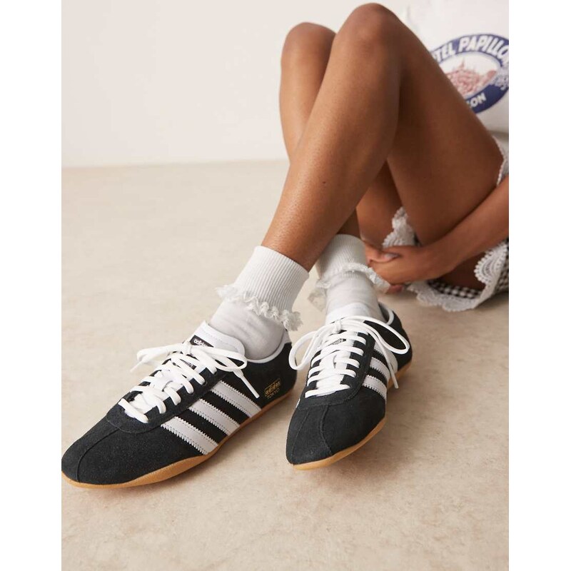 adidas Originals Tokyo trainers in black and white