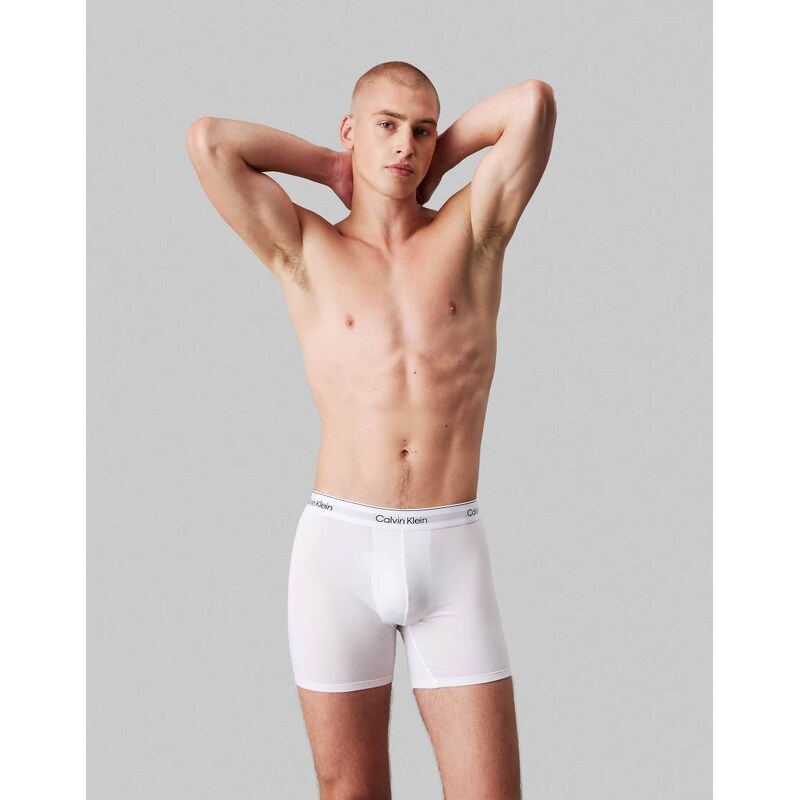 Calvin Klein Icon Cotton Stretch 5 pack boxer briefs in black