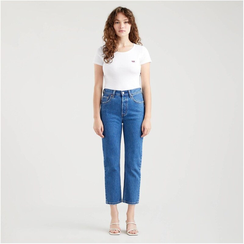 LeviS 501 Crop Womens Jean Pants - Jazz Pop
