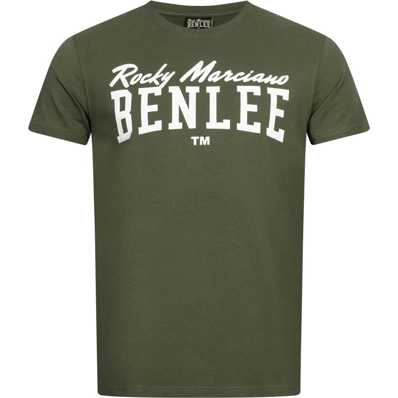 Benlee Tričko olivová / bílá