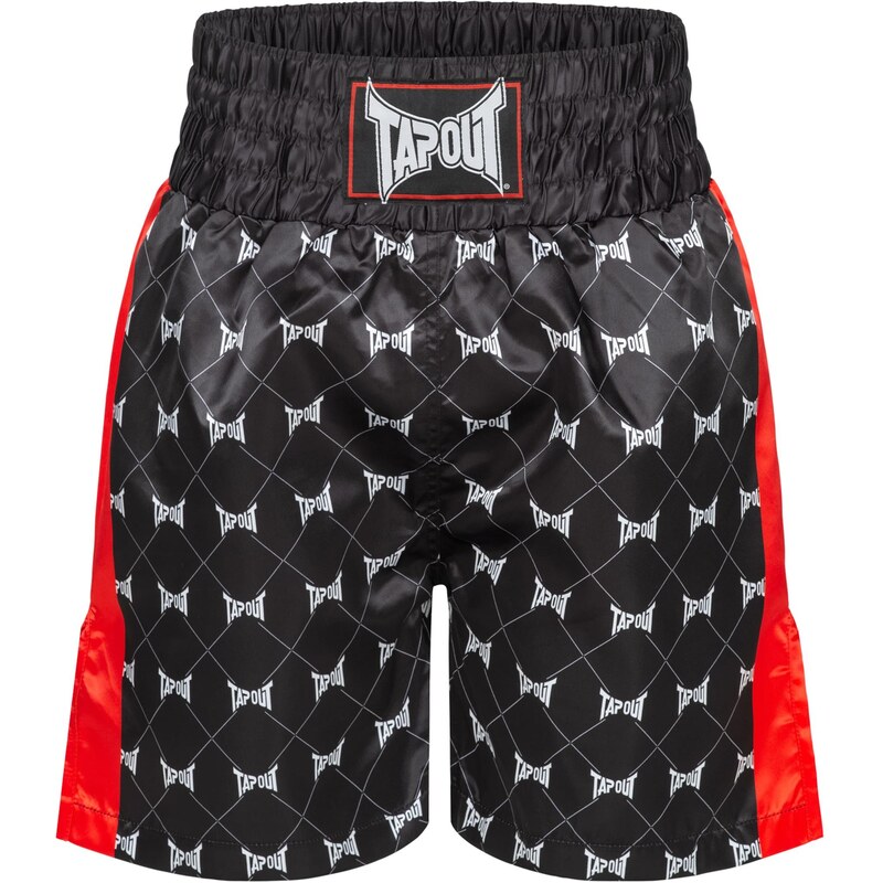 Tapout Sportovní kalhoty BRAWLEY červená / černá / bílá