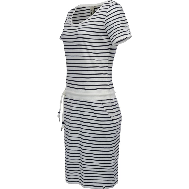 Ragwear Šaty 'Baomi' černá / bílá