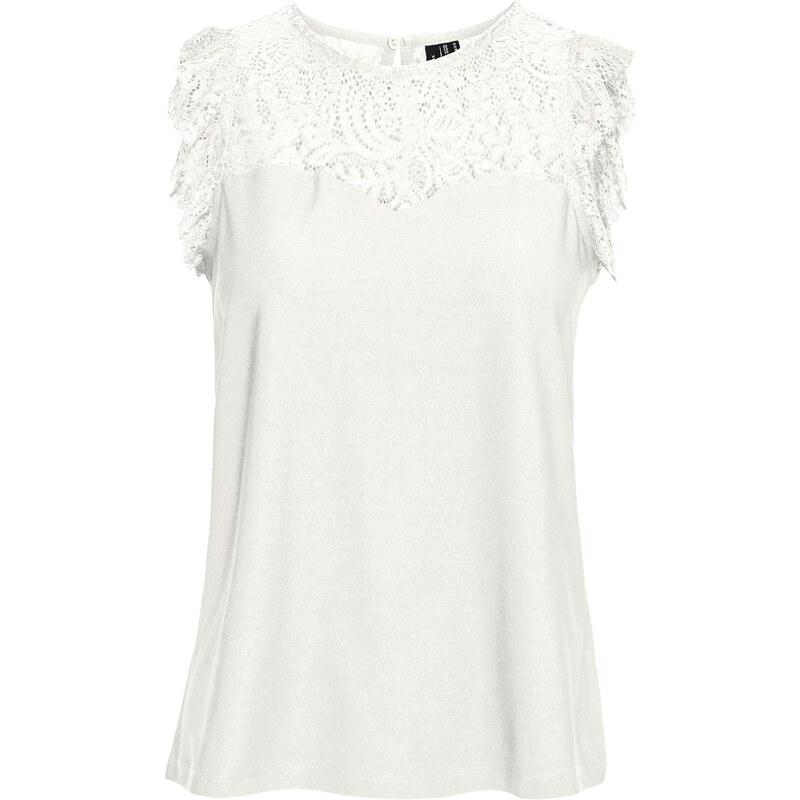 VERO MODA Halenka MILLA bílá 93401906