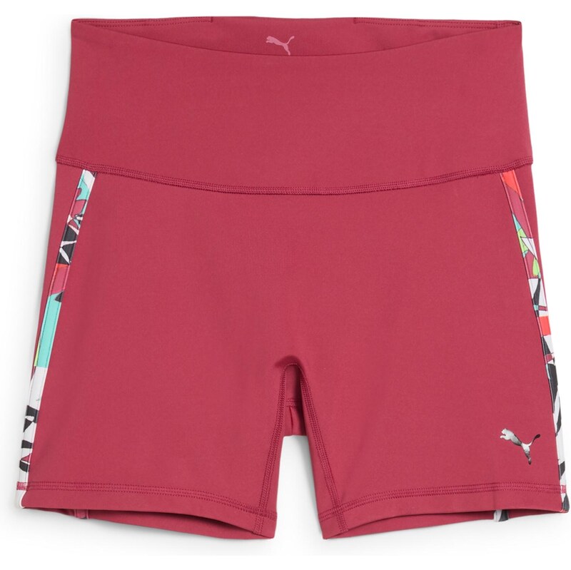 PUMA Sportovní kalhoty TROPICAL tyrkysová / bobule / černá / bílá 109425866