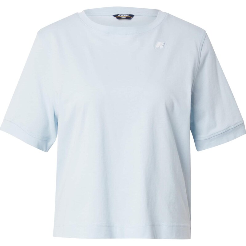 K-Way Tričko SELUNE světlemodrá / offwhite