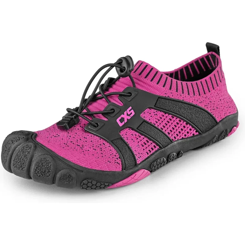 CANIS CXS PURESTEP barefoot obuv růžová/černá 105686386