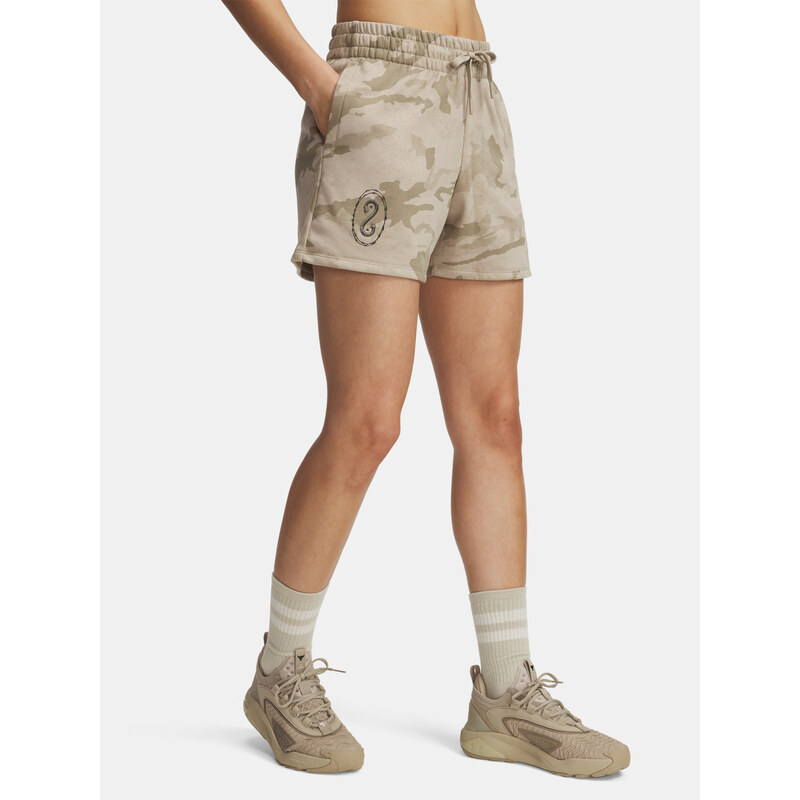 Dámské kraťasy Under Armour Pjt Rck Terry Short - Dámské