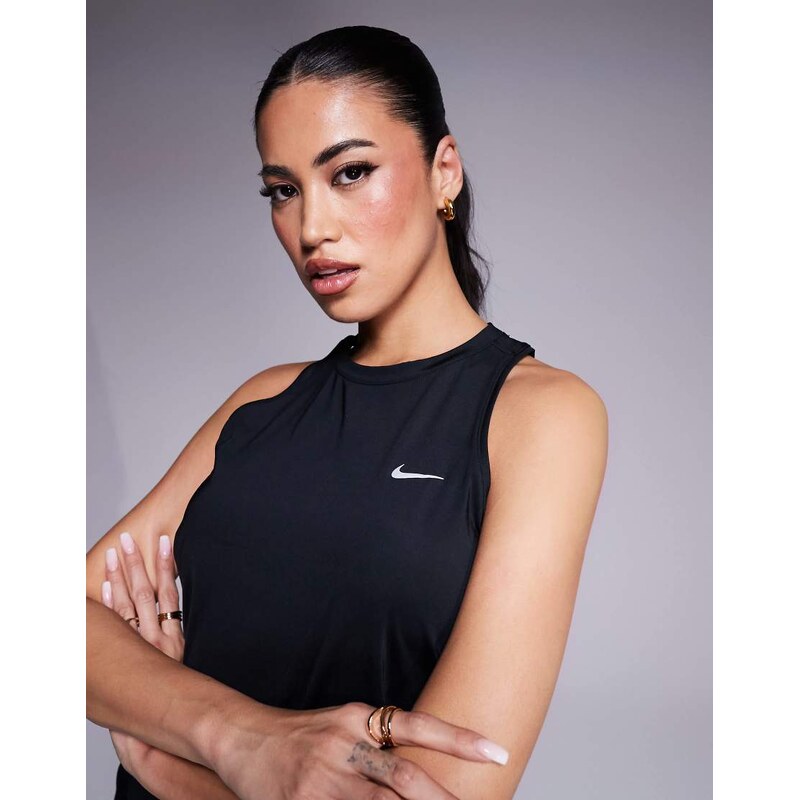 Nike Running Swift Dri-FIT vest in black