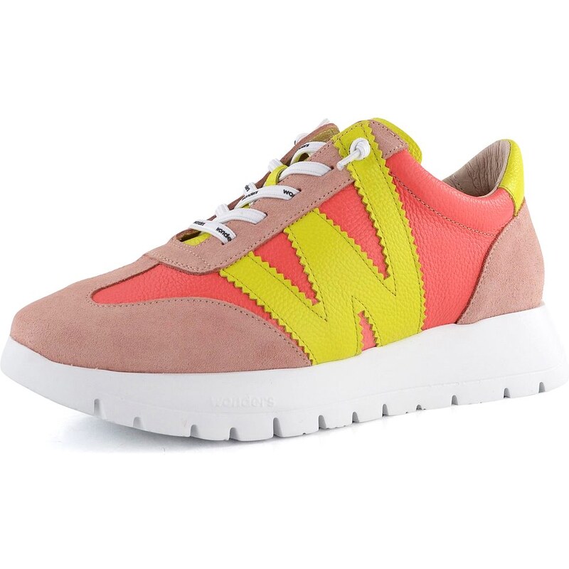 Wonders dámské tenisky Rosa/Coral/Cyber A-2476 105690649