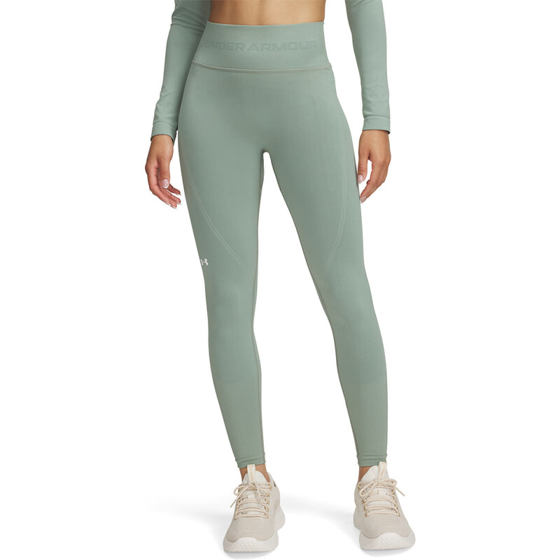 Legíny Under Armour Vanish Seamless Legging Silica Green/ White
