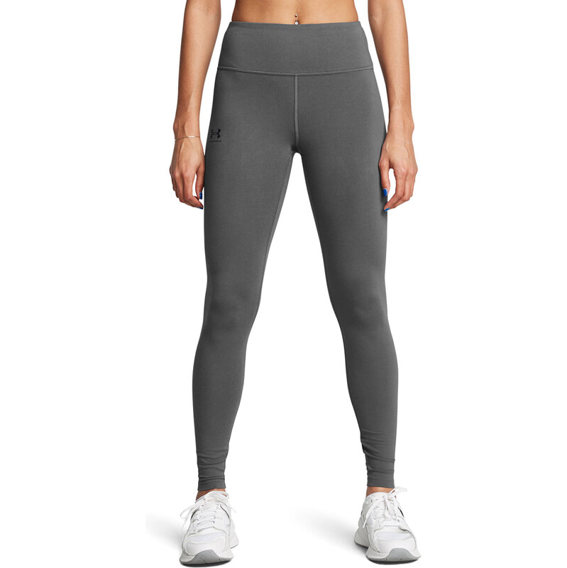 Legíny Under Armour Rival Legging Castlerock/ Black S