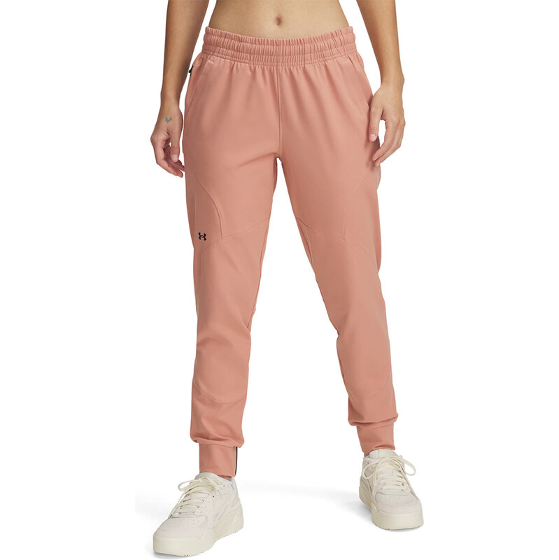 Kalhoty Under Armour Unstoppable Jogger Canyon Pink/ Black M 105694039