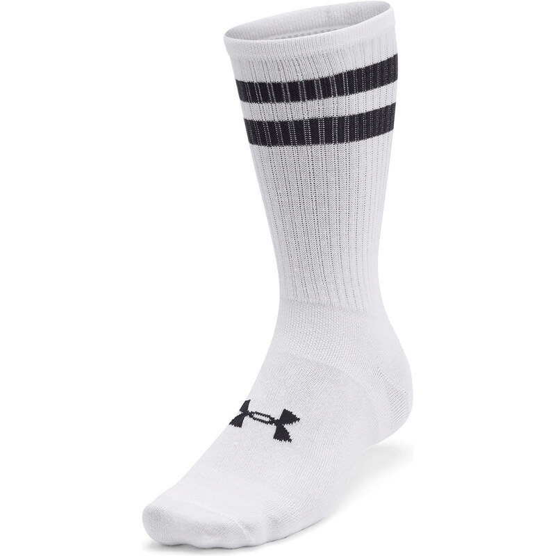 Ponožky Under Armour Essential 6-Pack Crew White/ White/ Black M