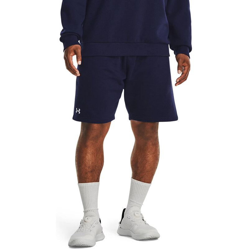Šortky Under Armour Rival Fleece Shorts Midnight Navy/ White M