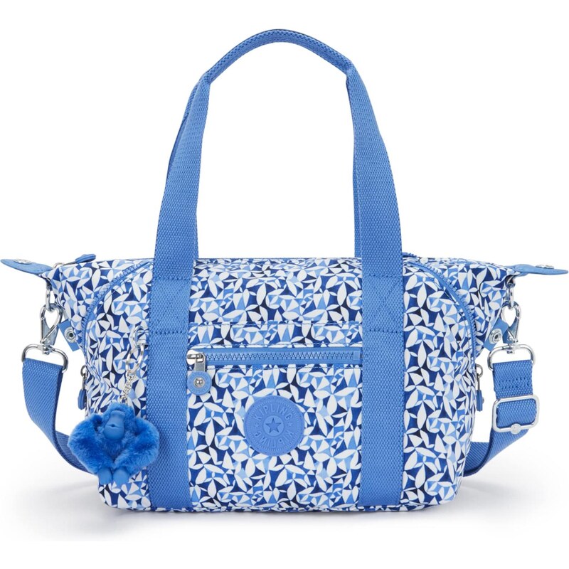 KIPLING Taška přes rameno Art modrá / světlemodrá / bílá 108759543