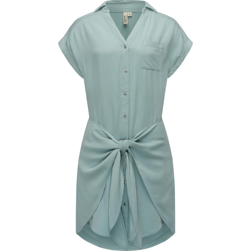 Ragwear Košilové šaty Bahaya aqua modrá