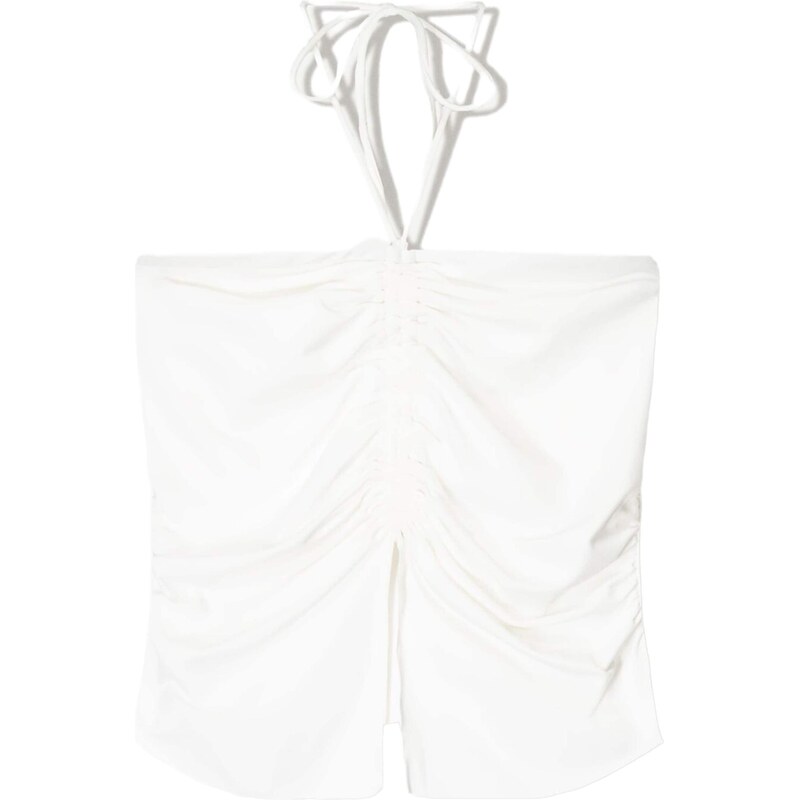 Bershka Top bílá