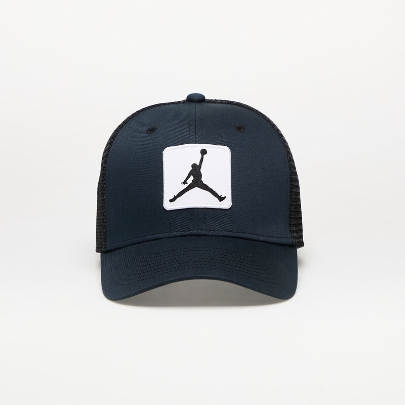 Kšiltovka Jordan Rise Structured Hat Black/ White L/XL