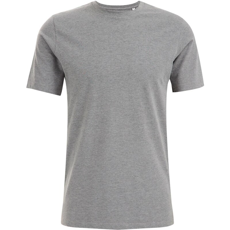 WE Fashion Tričko šedý melír