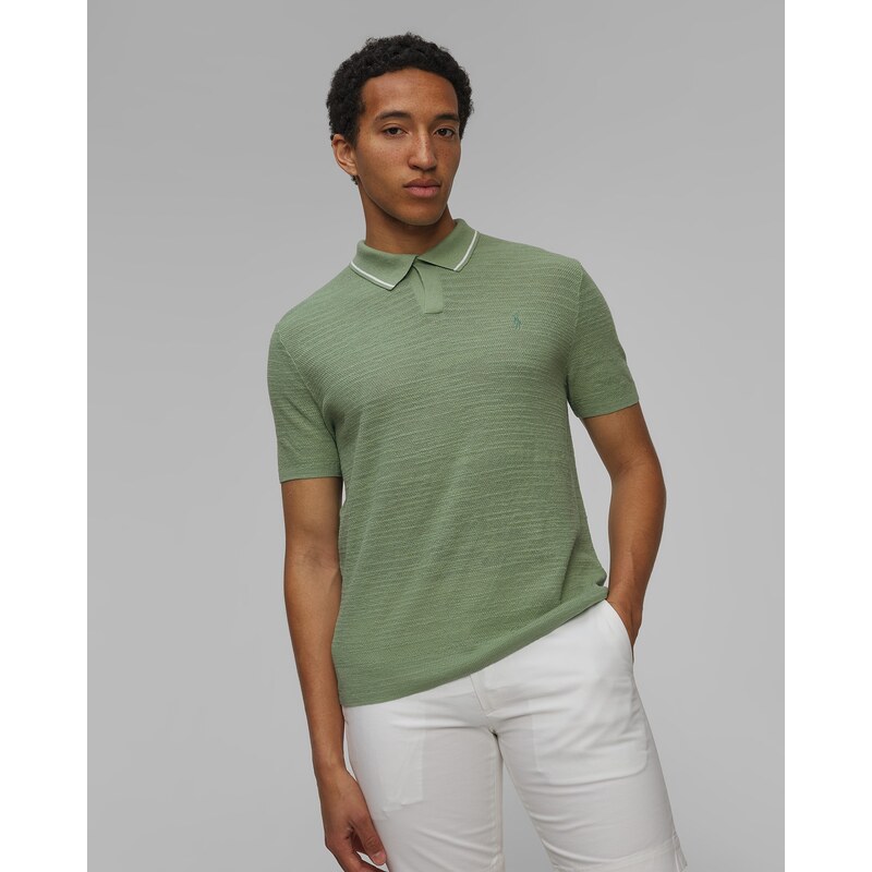 Pánská Lněná Polokošile Polo Ralph Lauren