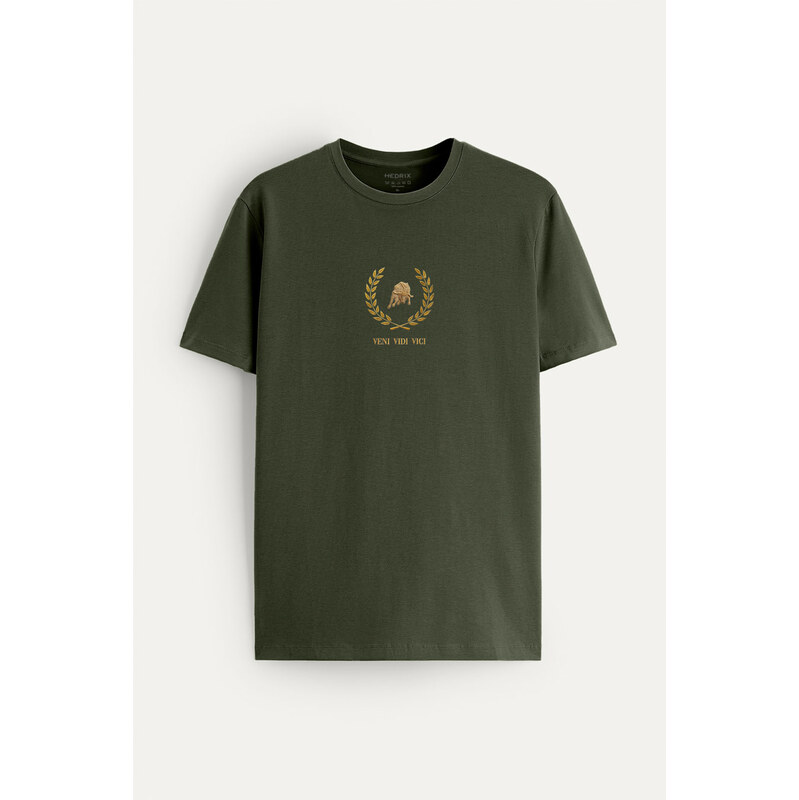 Tričko, Barva Khaki, s Potiskem Imperial Toro