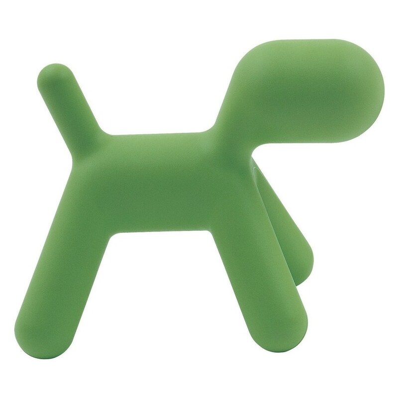 Zelená stolička Magis Puppy, délka 56 cm