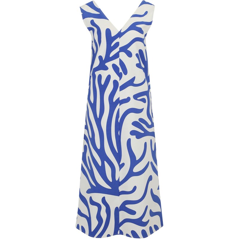 Guido Maria Kretschmer Women Letní šaty Charlotta modrá / offwhite 106126000