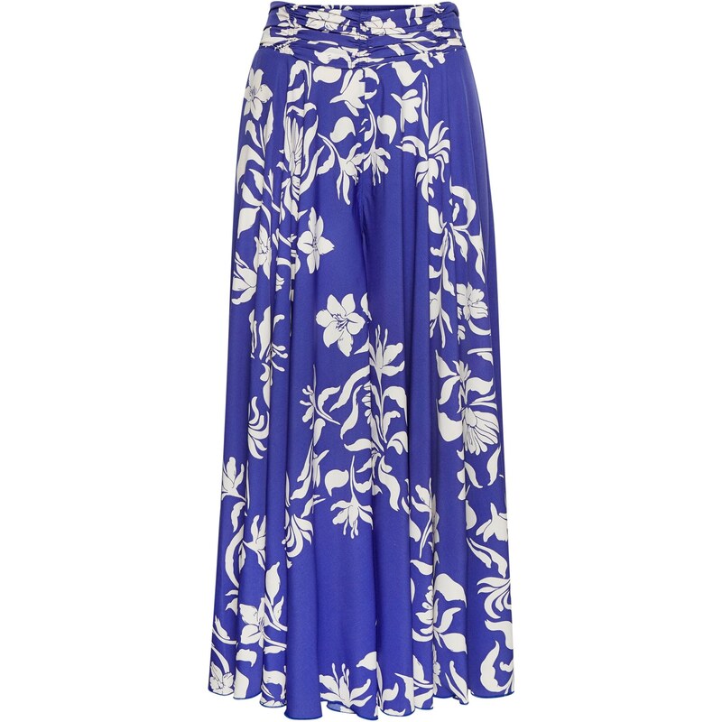 LASCANA Kalhoty starobéžová / indigo