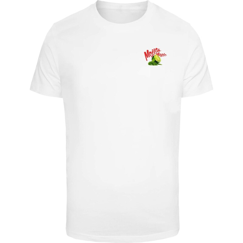Mister Tee Tričko Mojito Magic zelená / trávově zelená / červená