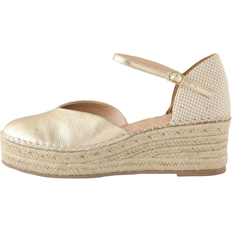 Next Espadrilky Forever Comfort zlatá