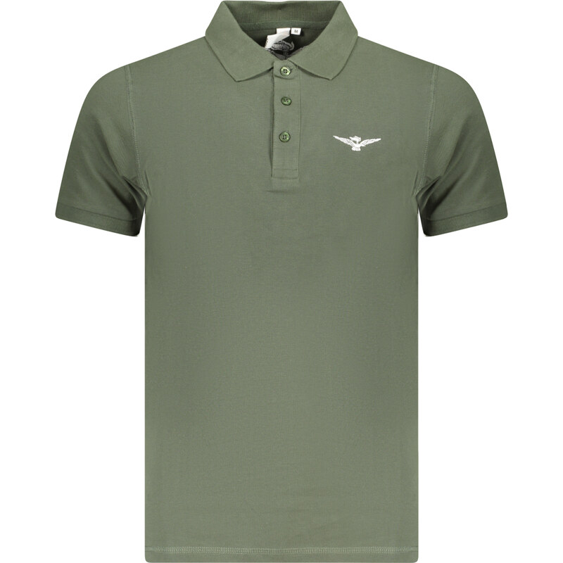 ACCADEMIA MILITARE ARMY 1659 MENS SHORT SLEEVE POLO GREEN 107270070